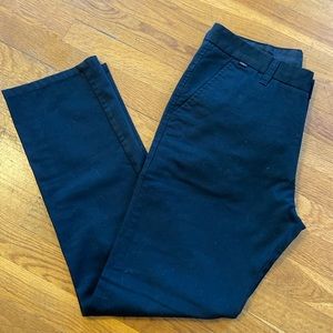 FOX Men's Black Pants Regular Tapered Fit Size 32 x 32